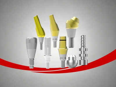 مكونات تركيبات الاستعاضة السنية RD